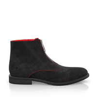 Männerschuhe mit Reißverschluss 7492