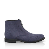 Männerschuhe mit Reißverschluss 7622