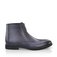 Männerschuhe mit Reißverschluss 7625