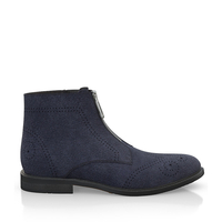 Männerschuhe mit Reißverschluss 7628