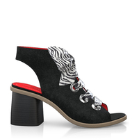 Peeptoe-Sandalen 15115