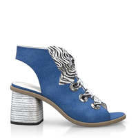 Peeptoe-Sandalen 15121