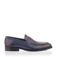 Penny Loafers für Männer Roberto Blau
