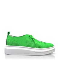 Plateau Sneakers mit Netzgewebe 15092