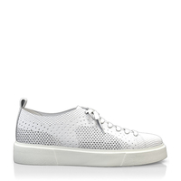 Plateau Sneakers mit Netzgewebe 17737
