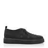 Plateau Sneakers mit Netzgewebe 17740