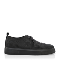 Plateau Sneakers mit Netzgewebe 17740
