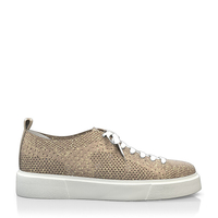 Plateau Sneakers mit Netzgewebe 18076