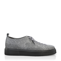 Plateau Sneakers mit Netzgewebe 18082