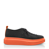 Plateau Sneakers mit Netzgewebe 9484
