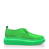 Plateau Sneakers mit Netzgewebe 9487