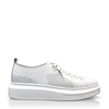 Plateau Sneakers mit Netzgewebe 9502