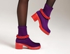 Platform Sock-Stiefeletten 26452