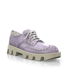 Plattform Schuhe mit bunter Sohle 16542