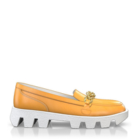 Plattform Schuhe mit bunter Sohle 16554