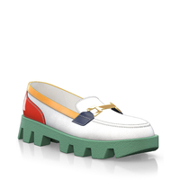 Plattform Schuhe mit bunter Sohle 16563