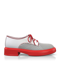 Plattform Schuhe mit bunter Sohle 16572