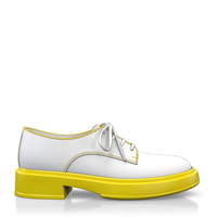 Plattform Schuhe mit bunter Sohle 16914