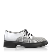 Plattform Schuhe mit bunter Sohle 16917
