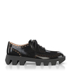 Plattform Schuhe mit bunter Sohle 17128