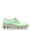 Plattform Schuhe mit bunter Sohle 17140
