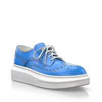 Plattform Schuhe mit bunter Sohle 17152