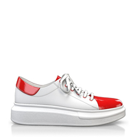 Plattform Schuhe mit bunter Sohle 17155