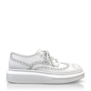 Plattform Schuhe mit bunter Sohle 17161