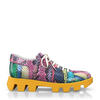Plattform Schuhe mit bunter Sohle 17386