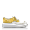 Plattform Schuhe mit bunter Sohle 18667