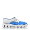Plattform Schuhe mit bunter Sohle 18688