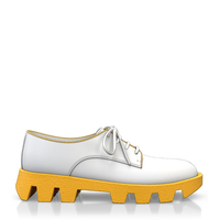 Plattform Schuhe mit bunter Sohle 18691
