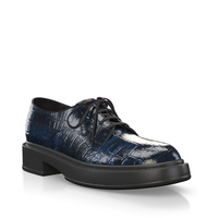 Plattform Schuhe mit bunter Sohle 23762