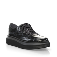 Plattform Schuhe mit bunter Sohle 23774