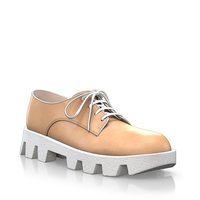 Plattform Schuhe mit bunter Sohle 23834