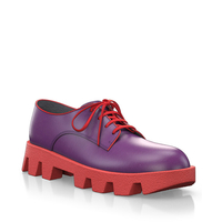Plattform Schuhe mit bunter Sohle 23837