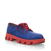Plattform Schuhe mit bunter Sohle 23840