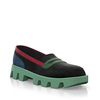 Plattform Schuhe mit bunter Sohle 23957