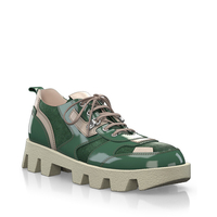 Plattform Schuhe mit bunter Sohle 24899