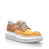 Plattform Schuhe mit bunter Sohle 25181