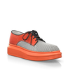 Plattform Schuhe mit bunter Sohle 25187