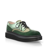 Plattform Schuhe mit bunter Sohle 25217