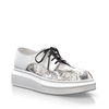 Plattform Schuhe mit bunter Sohle 25226