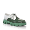 Plattform Schuhe mit bunter Sohle 25286