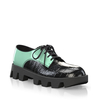 Plattform Schuhe mit bunter Sohle 25289