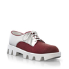 Plattform Schuhe mit bunter Sohle 25346