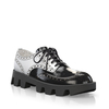 Plattform Schuhe mit bunter Sohle 25577