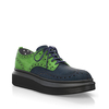 Plattform Schuhe mit bunter Sohle 25586