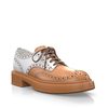 Plattform Schuhe mit bunter Sohle 25595