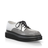 Plattform Schuhe mit bunter Sohle 25598